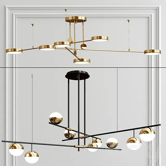 Chandelier  Collection 3DSMax File