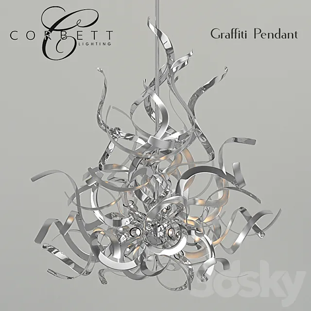 Chandelier Corbett Graffiti 3ds Max