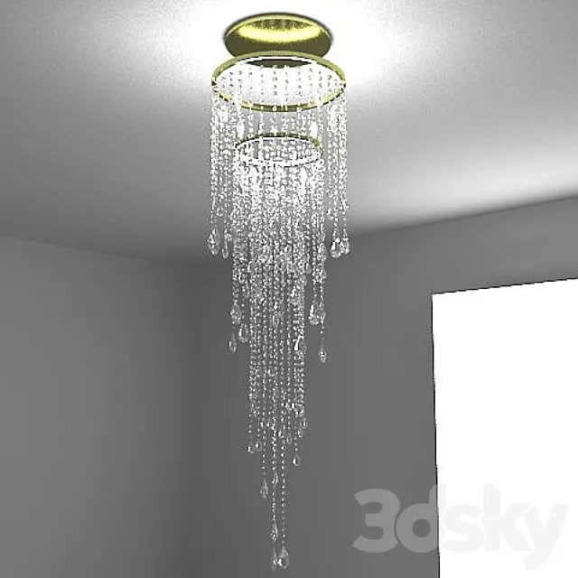 chandelier Crystal 3DSMax File