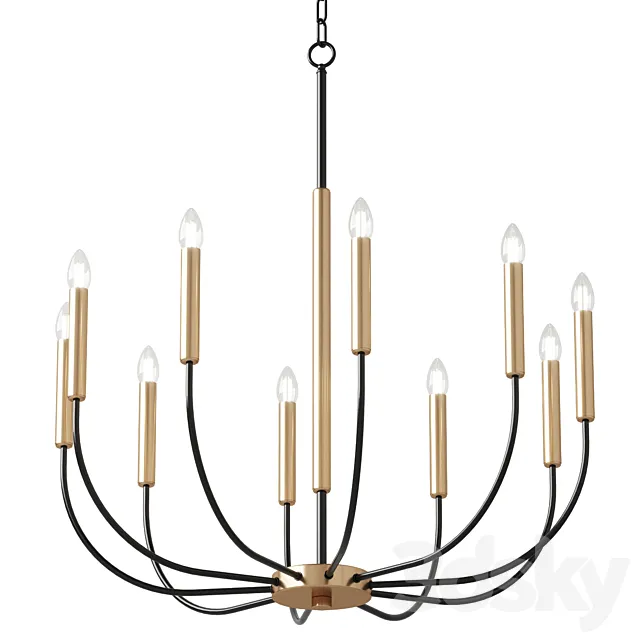 Chandelier Dantone Home Marcus 3ds Max