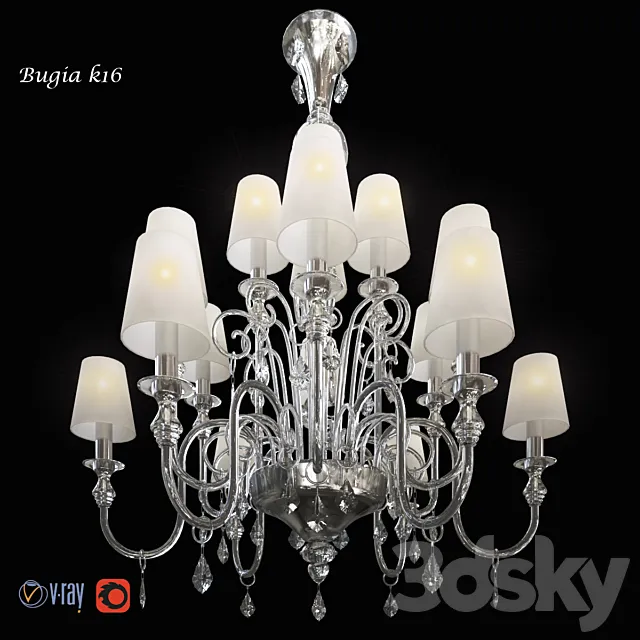 chandelier DeMajo Bugia K16 3DSMax File