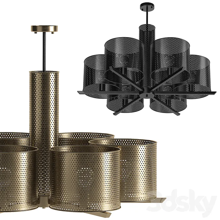 Chandelier Eichholtz Morrison 114762 3DS Max