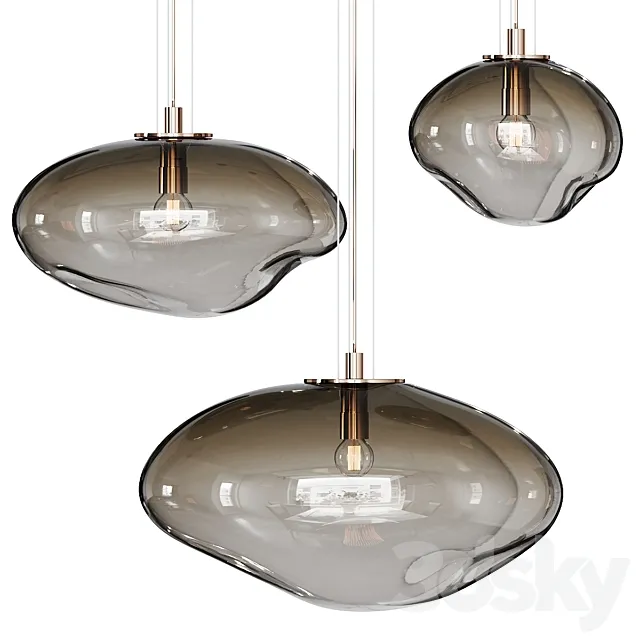 Chandelier ELOA HAUMEA AMORPH | Lampada a sospensione 3ds Max