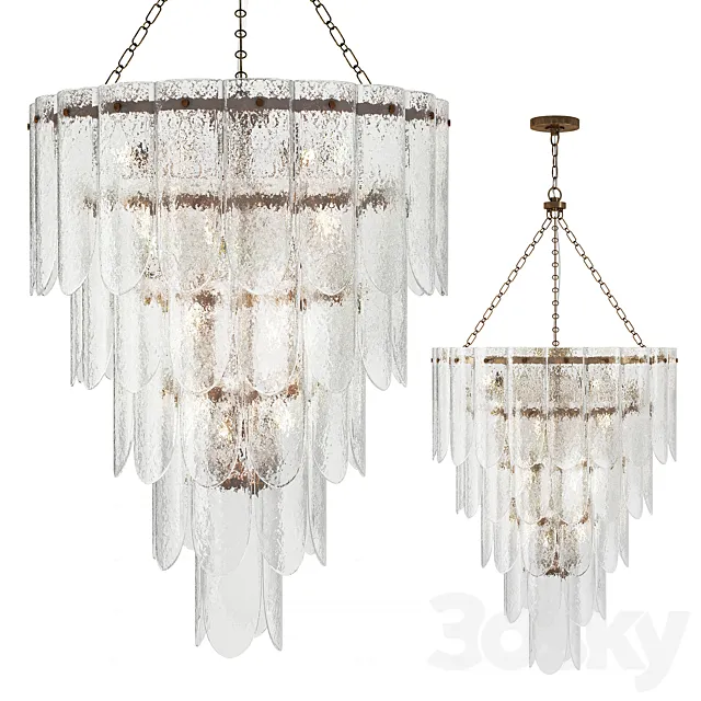 Chandelier Eloise Arteriors Home 3ds Max