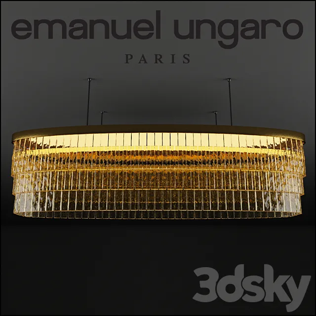 chandelier Emanuel Ungaro 3DS Max Model