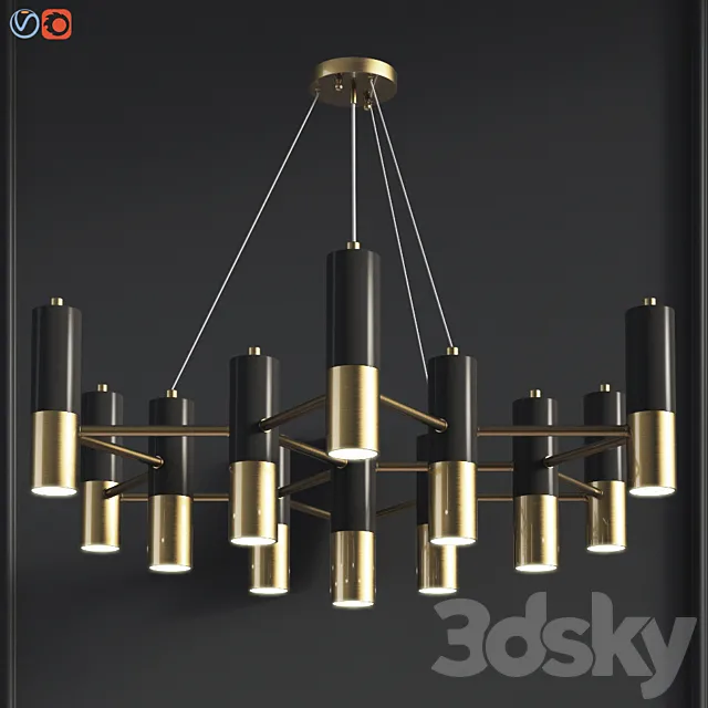 Chandelier Favorite 1600-13P Ultra – Favorite 3ds Max