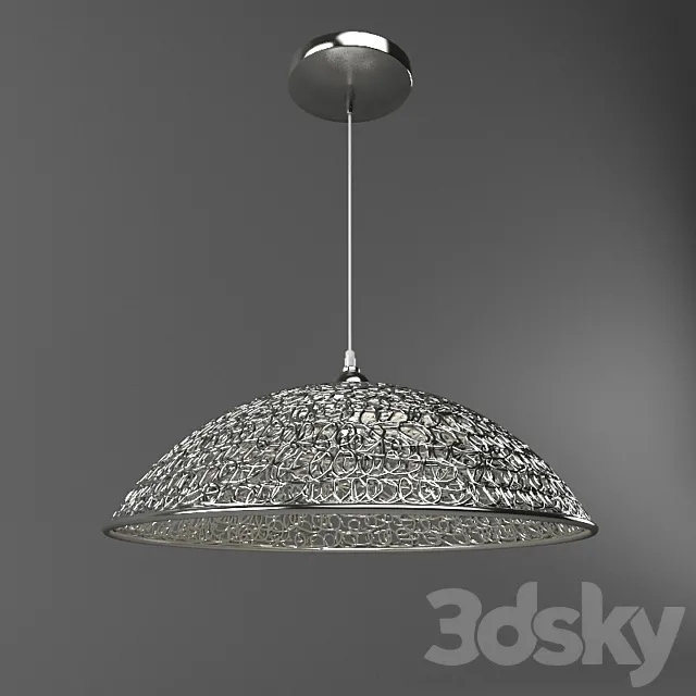 Chandelier for the kitchen Globo 15929 3DS Max Model