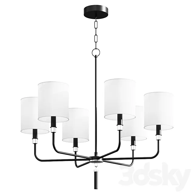 Chandelier GIDEON CHANDELIER SKU CH21019 lamp 3ds Max
