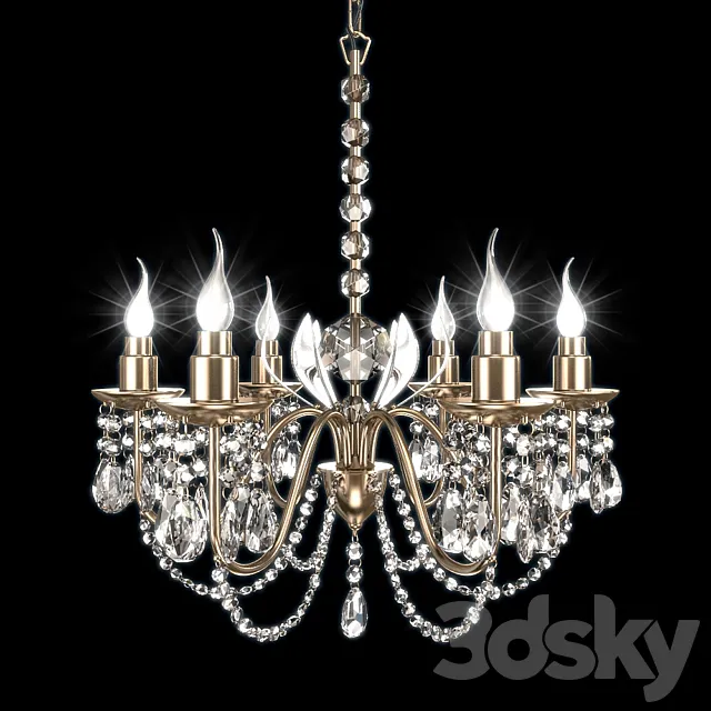 Chandelier Gloria M214-Z 3DS Max Model