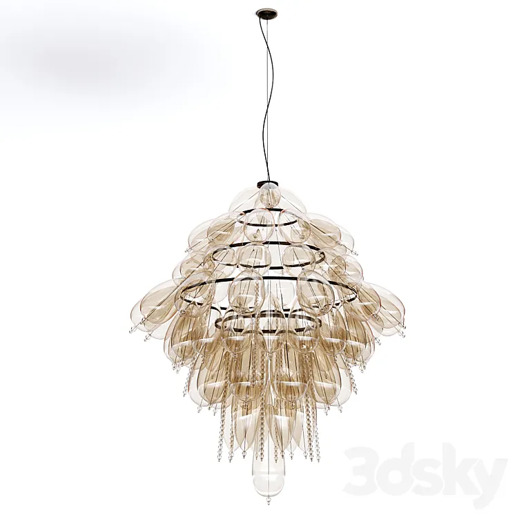 chandelier grapeflut by italamp 3DS Max