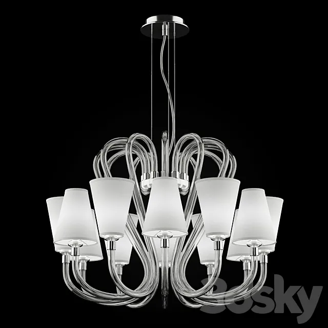 Chandelier GREGORY K12 De Majo DESIGN 0GREG0K35 3ds Max