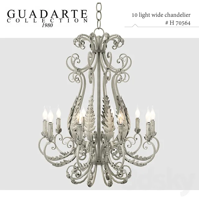 Chandelier Guadarte 3ds Max
