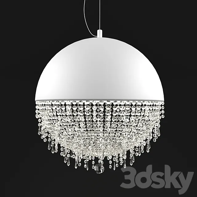 Chandelier Illuminati Aquarius MD1100331-9A 3ds Max