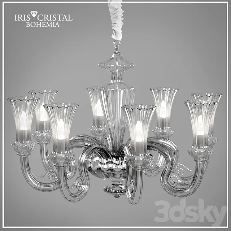 chandelier IRIS Michigan 650178 3DS Max