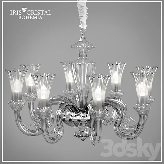 chandelier IRIS Michigan 650178 3DSMax File