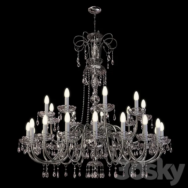 chandelier Italamp (art.117_30) 3DS Max Model