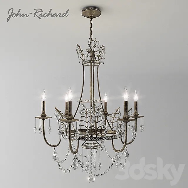 Chandelier John Richard AJC-8756 3ds Max