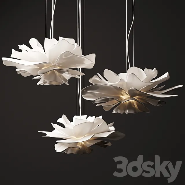 Chandelier Juniper Love me not 3DS Max Model