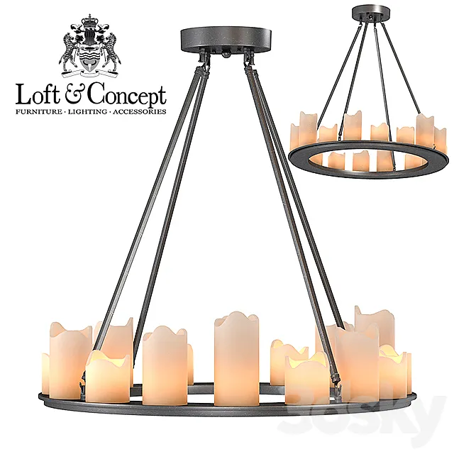 Chandelier Kevin Reilly Altar Round 3ds Max