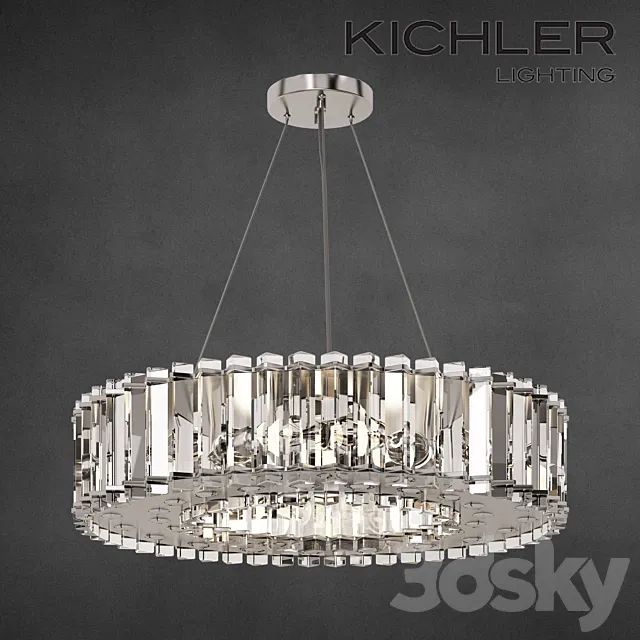 Chandelier Kichler Crystal Skye 8 3ds Max