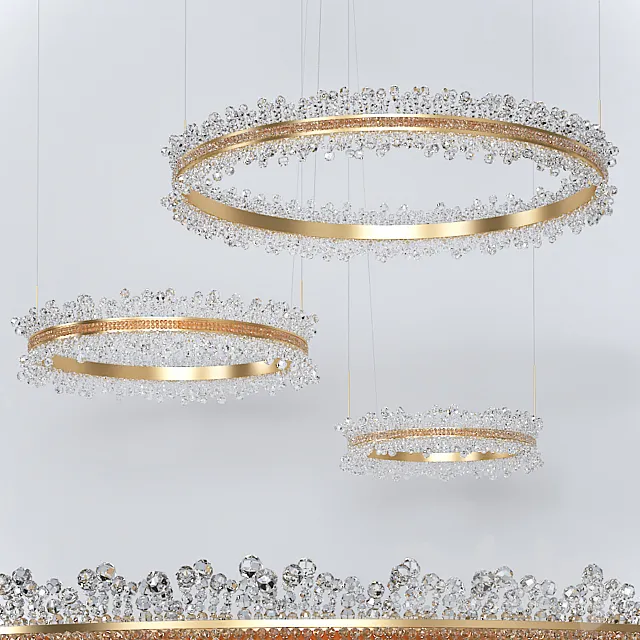 Chandelier Kink Light 400 600 800 3ds Max