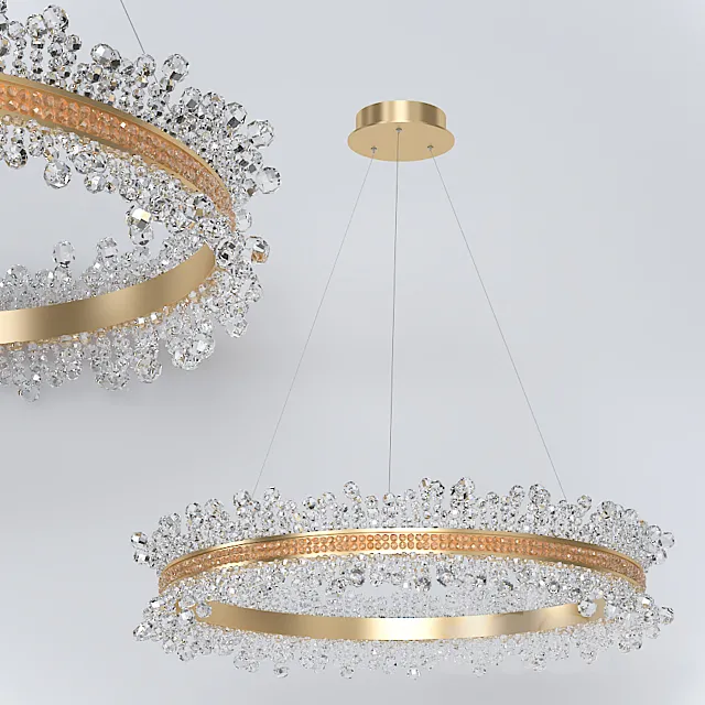 Chandelier Kink Light 600 3ds Max
