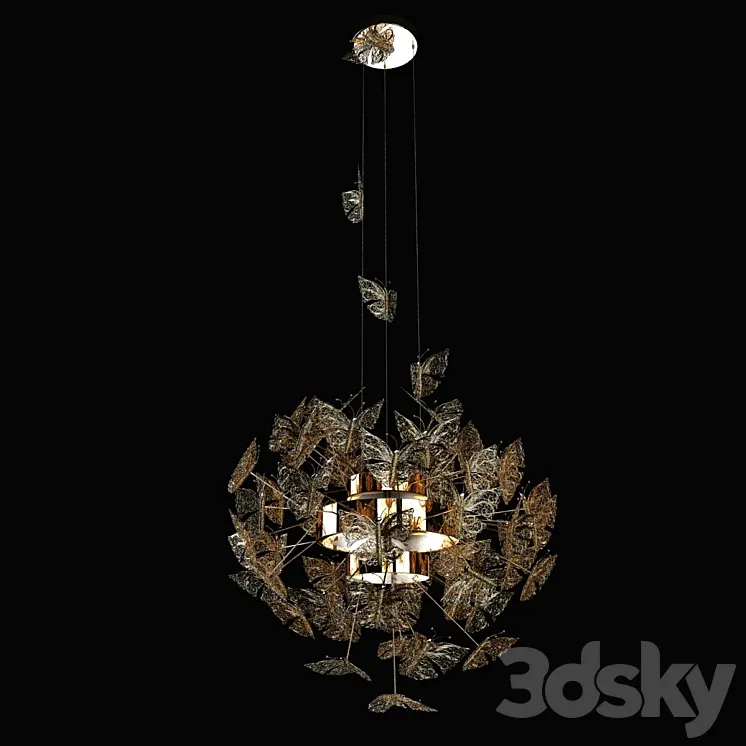 Chandelier Koket Nymph 3DS Max