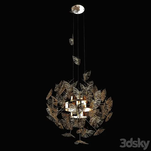 Chandelier Koket Nymph 3dsMax Model