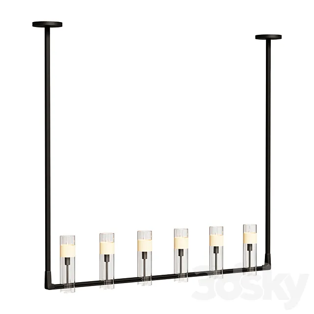 Chandelier Light Fixture 3ds Max