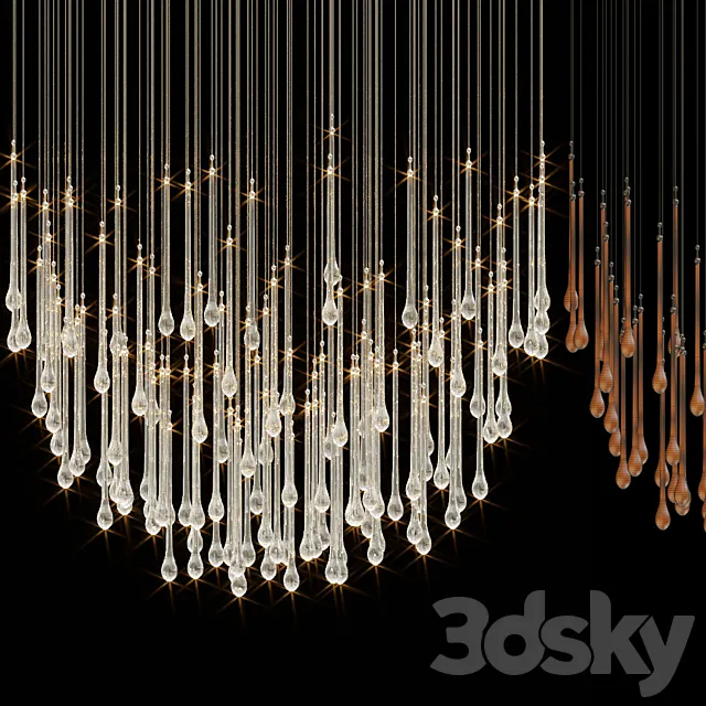 Chandelier Light Vargov 3ds Max