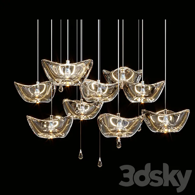 Chandelier Light Vargov 3ds Max