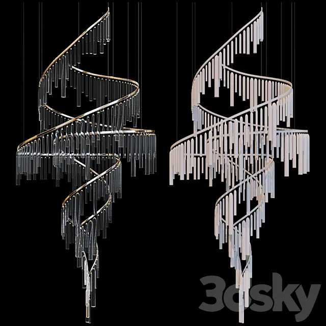 Chandelier Light Vargov 3ds Max