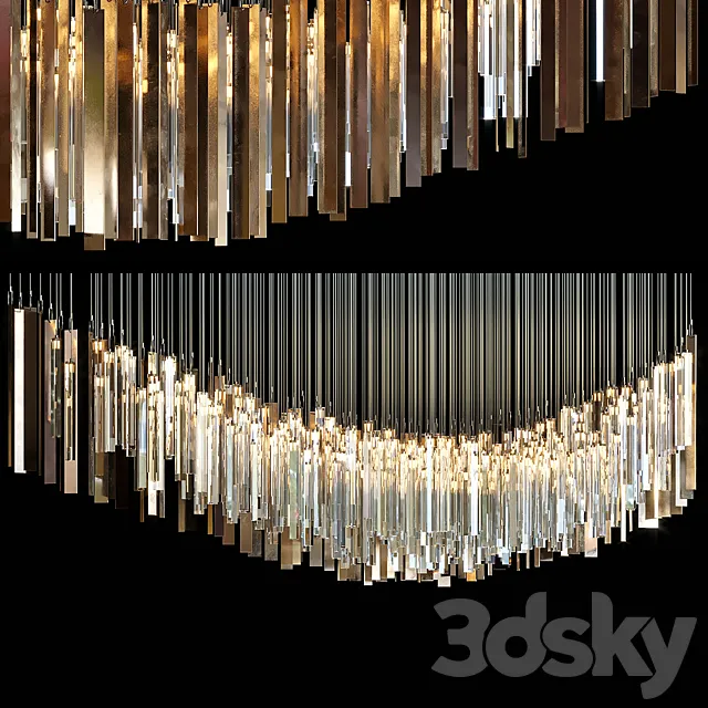 Chandelier Light Vargov 3DS Max Model