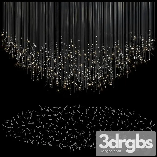 Chandelier light vargov – fiber_2