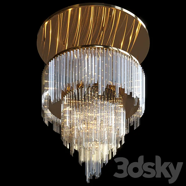 Chandelier Light Vargov – Stellarlight 3ds Max
