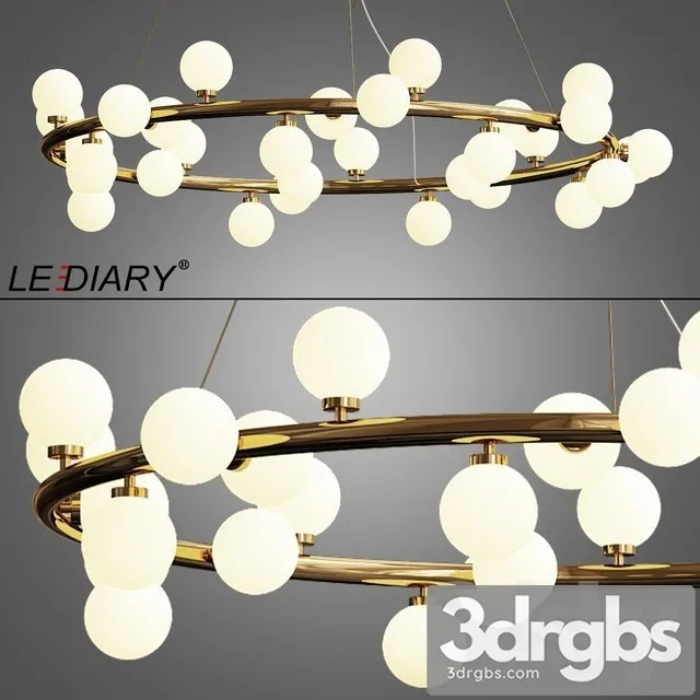 Chandelier Lights Modern Pendant Lamp Ball 3dsmax Download