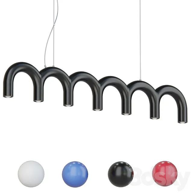 Chandelier Lure by Corner Design 3dsMax Model