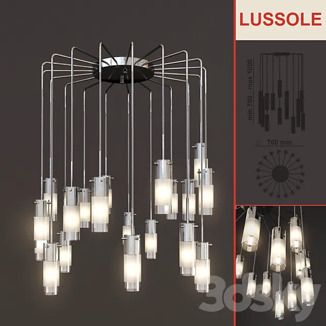 Chandelier LUSSOLE 3DSMax File