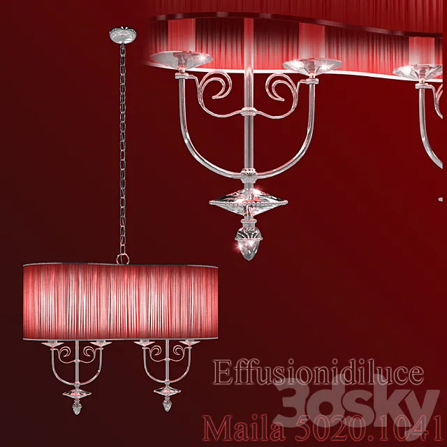 Chandelier Maila 3ds Max