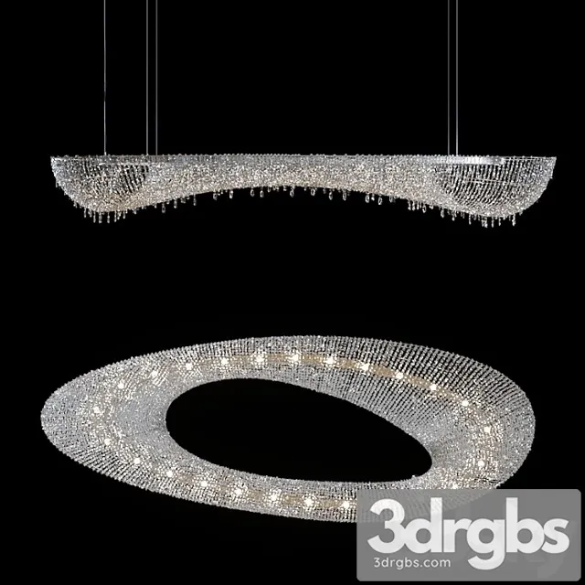 Chandelier manooi artica (1600х600х210) 3dsmax Download