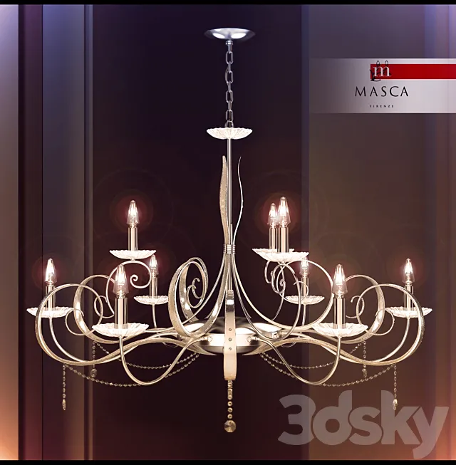 chandelier Masca _ Gotica 3DSMax File