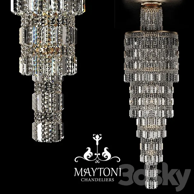 Chandelier Maytoni DIA003-PT50-G 3DSMax File