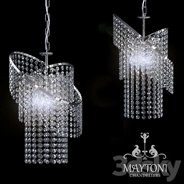 Chandelier Maytoni DIA129-03-N 3DSMax File