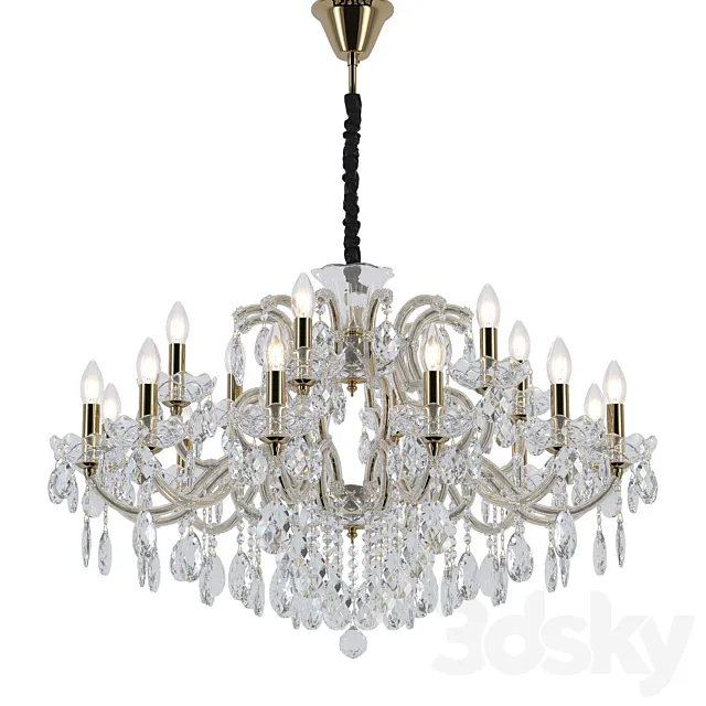 Chandelier Mirabella E 1.1.18.600 G 3DS Max Model