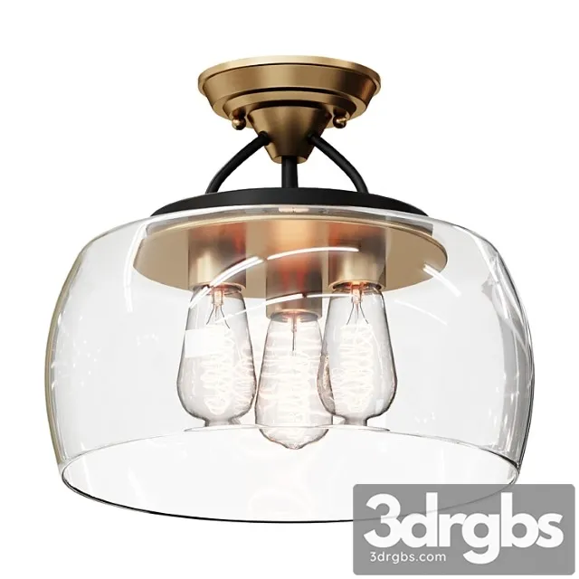 Chandelier mod bowl ceiling light – large sku fm19050 ab lamp