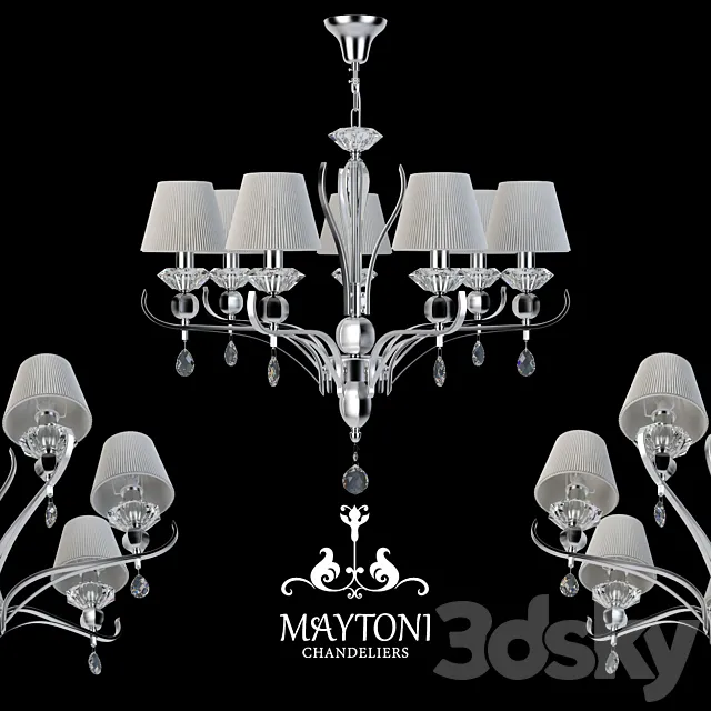 Chandelier MOD560-07-N 3DSMax File