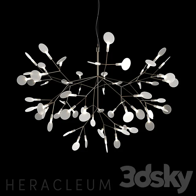 Chandelier Moooi Heracleum II 3ds Max