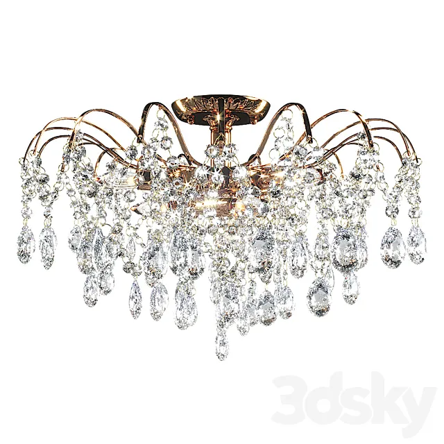 Chandelier MW-Light Breeze 464017406 3DS Max Model