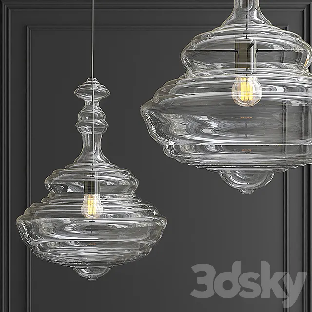 Chandelier Neverending Glory by LASVIT Bolshoi Theater II 3DS Max Model