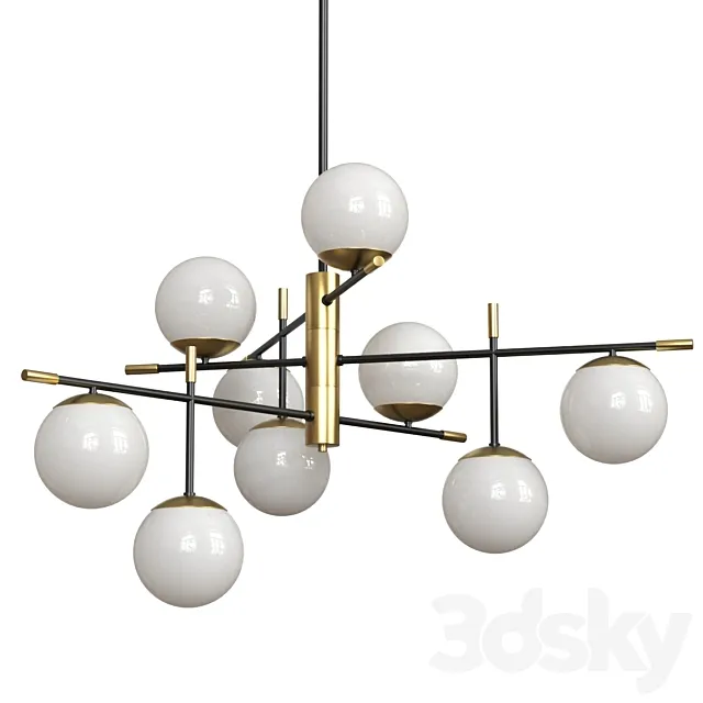 chandelier Nostalgia 3ds Max